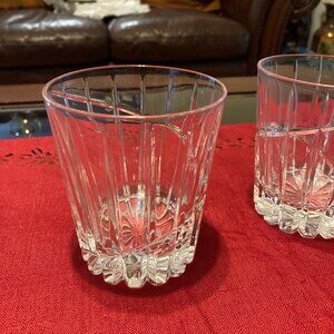 Vintage Mikasa Crystal Drink Glasses